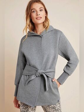 Varley The Cove Hooded Wrap Coatigan M